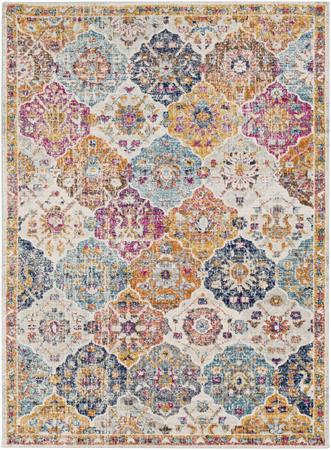 Tapis Vintage Oriental Multicolore/Orange 160x220