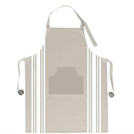 Tablier de cuisine en coton  blanc 70 x 90 cm
