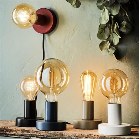 Lampe applique en métal blanc D10xH9cmODERA