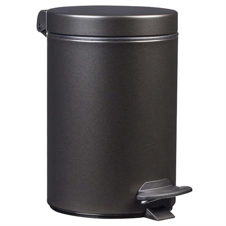 Poubelle de salle de bains à pédale 3L Fabriqué en France