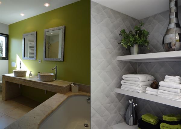 Image Salle de bain contemporaine ambiance naturelle Un Amour de Maison
