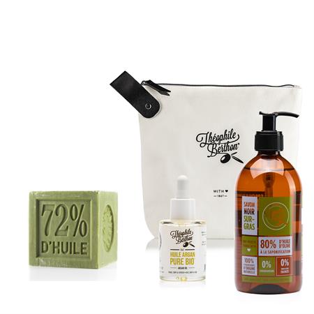 Trousse 3 soins corps et visage 100% naturel