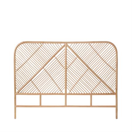 Tête de lit en rotin 148cm - Naturel