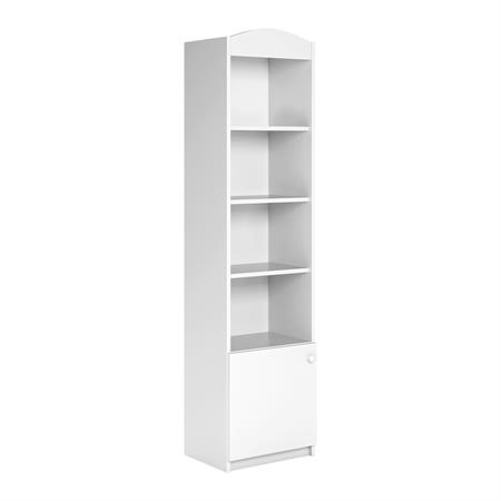 Bibliothèque 1 porte blanc