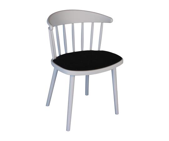 Chaise de salle à manger néo rétro blanc