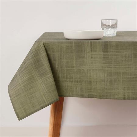 Nappe anti-taches en coton Vert foncé 300x155 cm