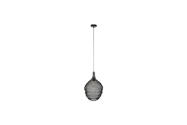 Suspension en métal noir