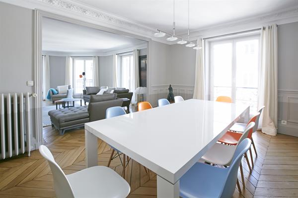 Image Salle à manger ouverte sur salon bertille bosset