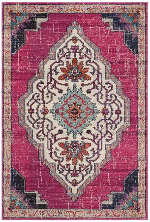Tapis Rose/Multicolore 120 X 170