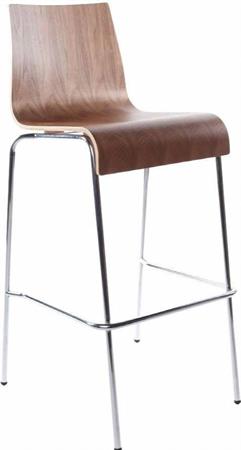 Tabouret de bar Bois Bois foncé H
