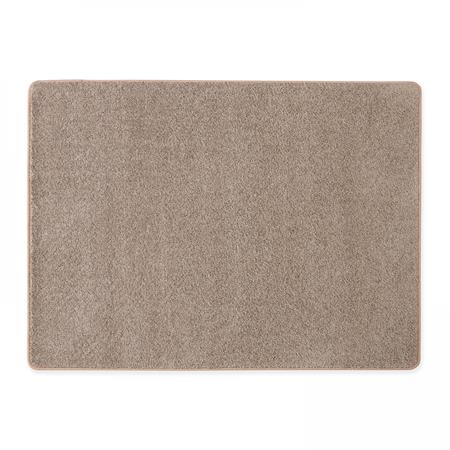 Tapis rectangulaire en polypropylène 160x230 cm taupe