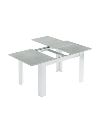 Table à rallonge effet bois ciment