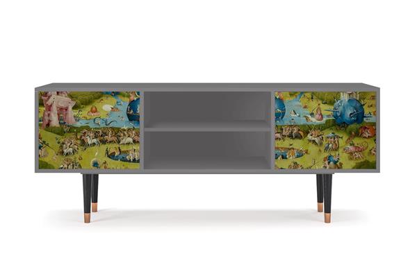 Meuble TV  multicolore 2 portes L 170 cm