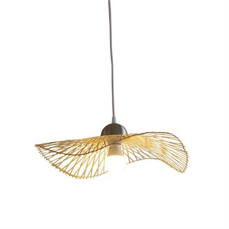 Suspension en bambou tressé 45cm