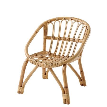 Chaise enfant en rotin