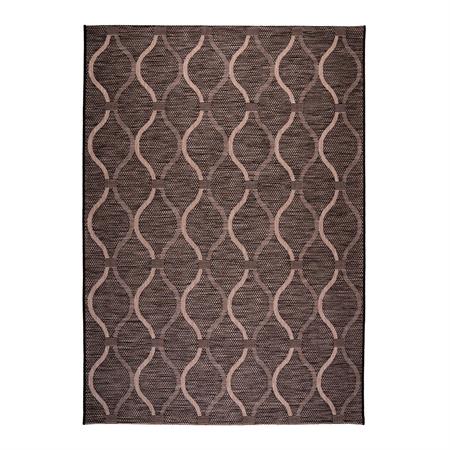 Tapis  design en polypropylène gris 200x290