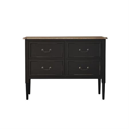 Commode en acajou massif 120 cm