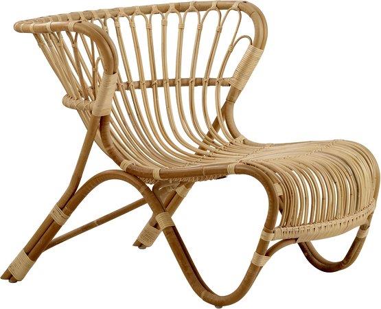 Fauteuil lounge en rotin Fox - Sika Design