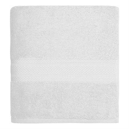 Drap de douche en Coton blanc 70x140 cm