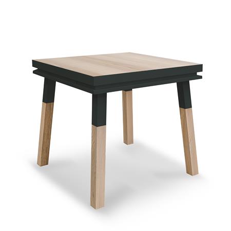 Bureau carré avec tiroir 90 cm