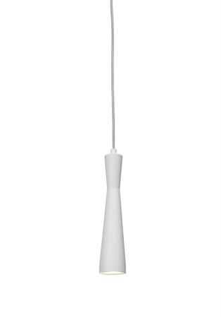 Suspension fer h26cm blanc