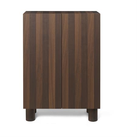 Cabinet en chêne foncé et clair Post Modèle d'exposition - Ferm living