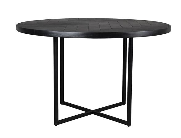 Table design en bois noir