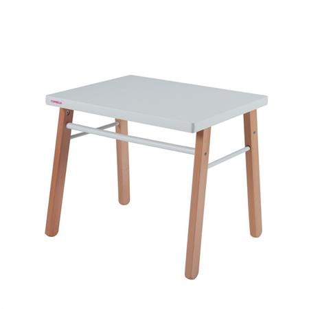 Bureau enfant en bois bicolore blanc 50x43x40cm