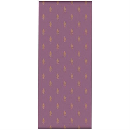 Toile outdoor de chaise longue amovible motif indien prune
