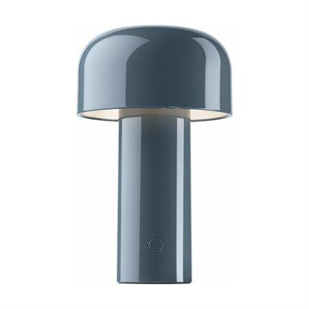Lampe de table rechargeable design bleu gris Bellhop - Flos