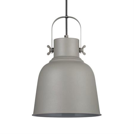 Suspension vintage gris avec abat-jour orientable Ø 25 cm