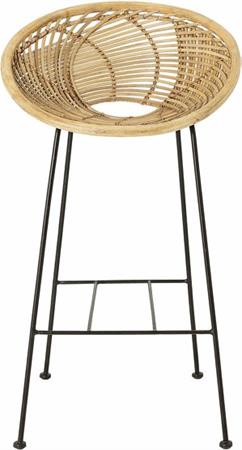 Tabouret de bar en rotin Yvonne - Bloomingville