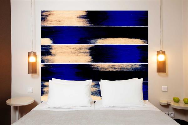 Tête de lit en tissu sans support en bois 160*140 cm
