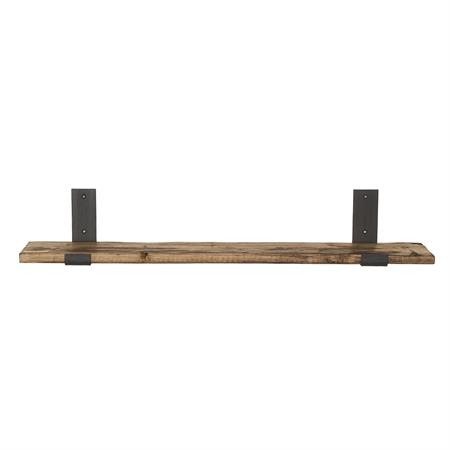 Etagère murale flottante en bois de couleur naturelle 125 cm