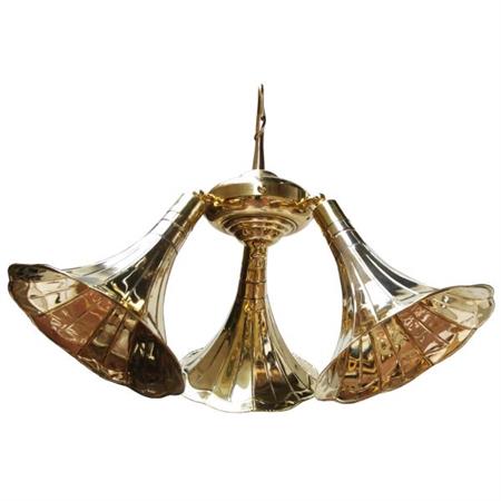 GRAMOPHONE QUIRKY LIGHT FITTING