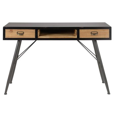 Console en sapin et métal