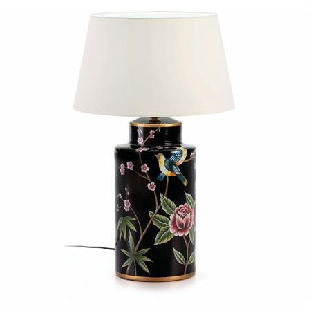 Lampe de salon Céramique Multicolore 24x24x50 cm