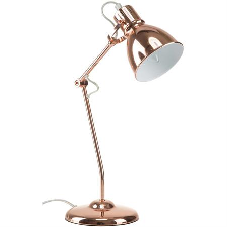 Lampe abat jour et pied métal doré
