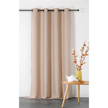 Rideau Double Natte Non feu M1 - 135x240cm - Lin