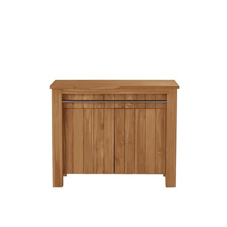 Meuble sous vasque en teck massif 103 cm
