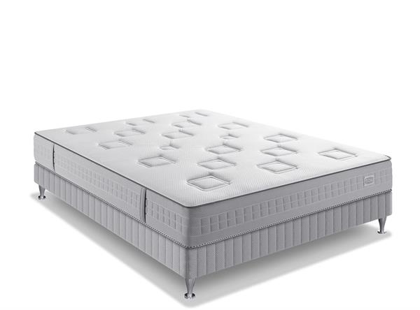 Ensemble CHALLENGE 140x190 matelas H24 ressorts