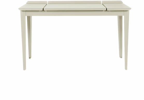 Bureau en acier ivoire mat 130 cm Clapet - Tolix