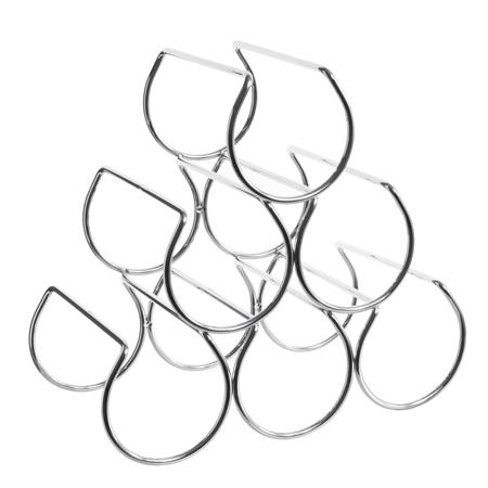 Rangement pour 6 bouteilles de vin en métal