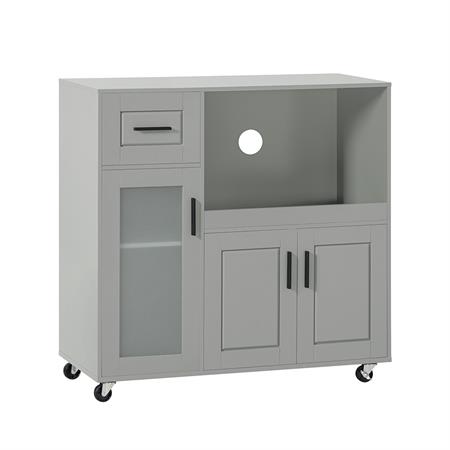 Meuble micro-ondes 3 portes