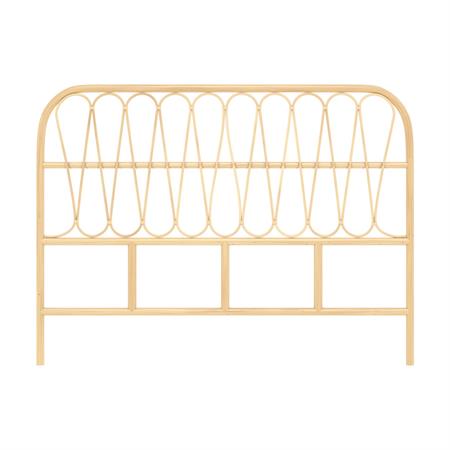 Tête de lit en rotin naturel 140 cm