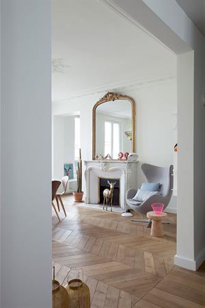 Image Séjour d'un appartement Haussmannien à Paris desiron lizen