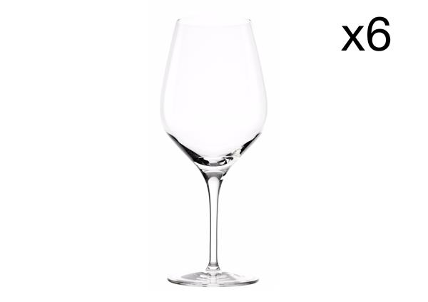 Lot de 6 Verres à vin en Cristallin