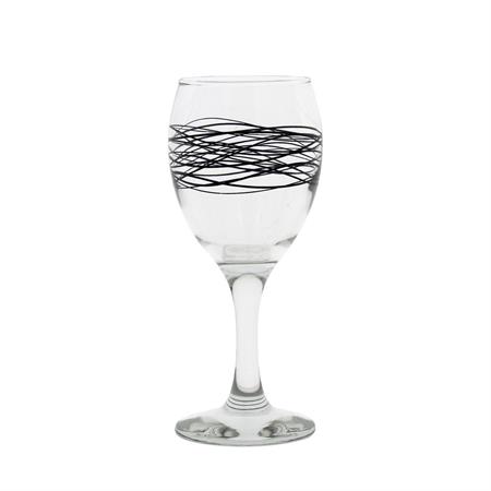 Lot de 6 verres à pied 24