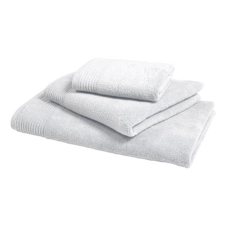 Serviette de bain en  coton blanc 50 x 100 cm