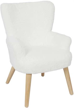 Fauteuil enfant imitation fourrure helsinki